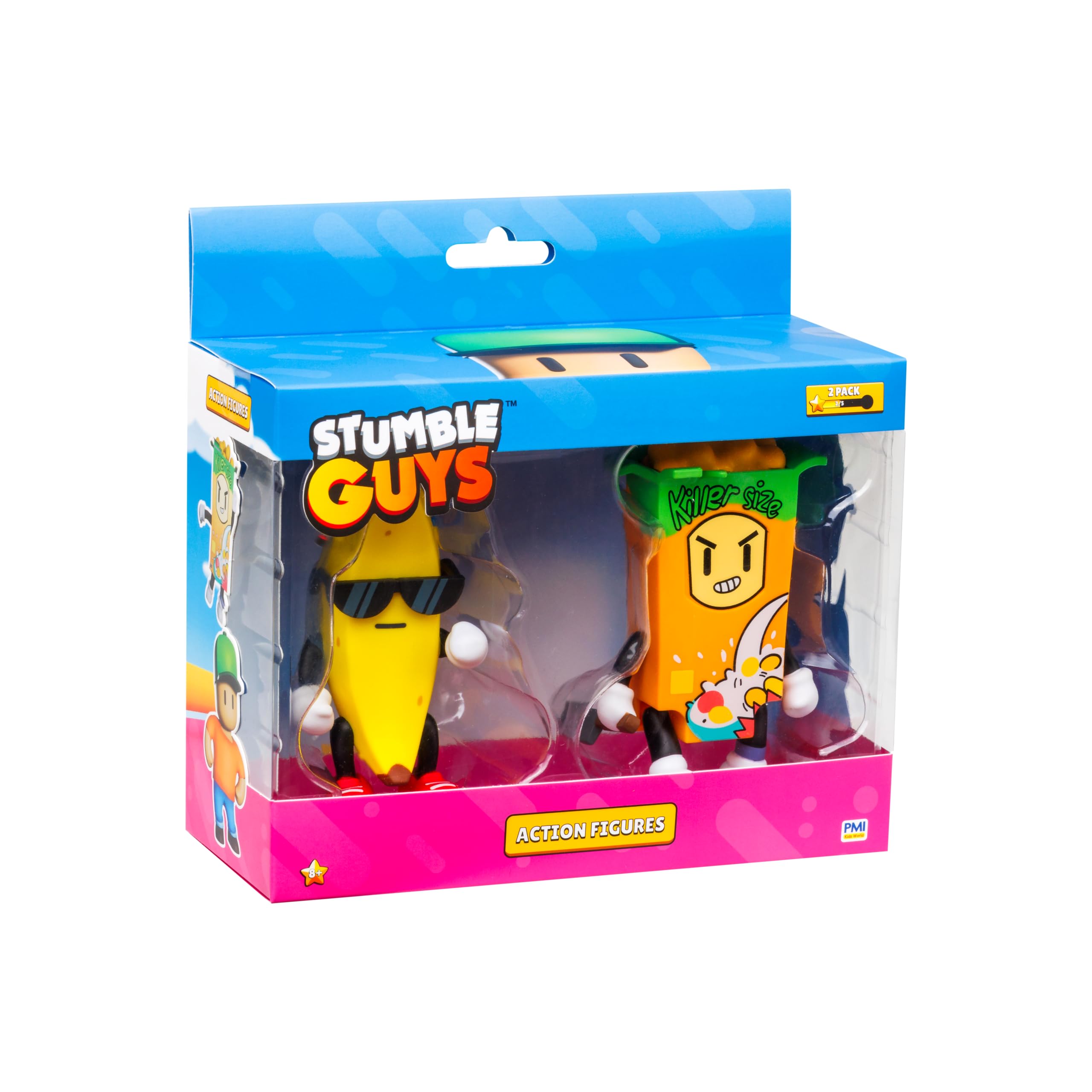 Amazon.com: STUMBLE GUYS S1 Action Figure 11.5 CM - 2 Pack